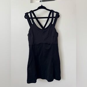 lululemon Free to Be Tank with Built-In Bra | Size 2 | Black | Strappy Back